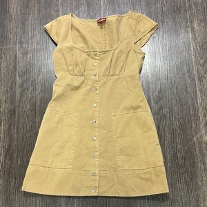 STAUD Julia Baby Doll Mini Dress Size 2